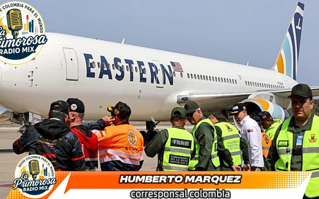 Arriba a Venezuela avión con 175 deportados de EEUU en medio de afectación por suspensión de vuelos
