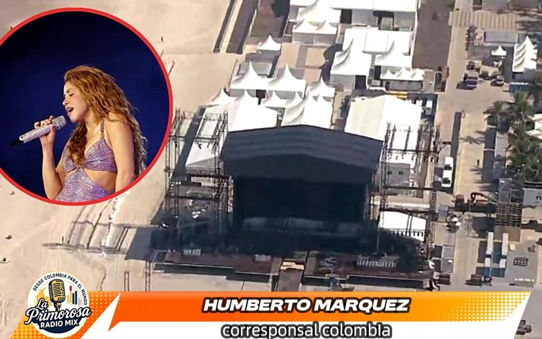 Muere un trabajador durante el montaje del escenario del concierto de Shakira en Brasil