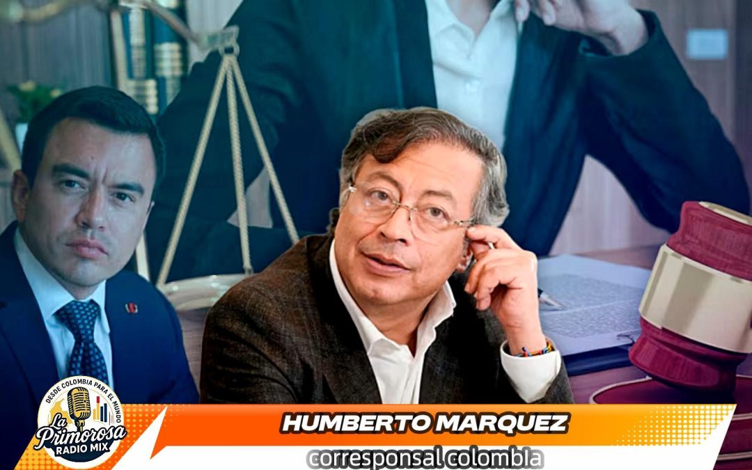 Petro demandará al presidente de Ecuador por “calumnia” tras vincularlo con narcotraficante Fito