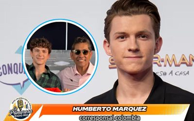 Jorge Campos sorprende a Tom Holland con una de sus icónicas camisetas multicolor